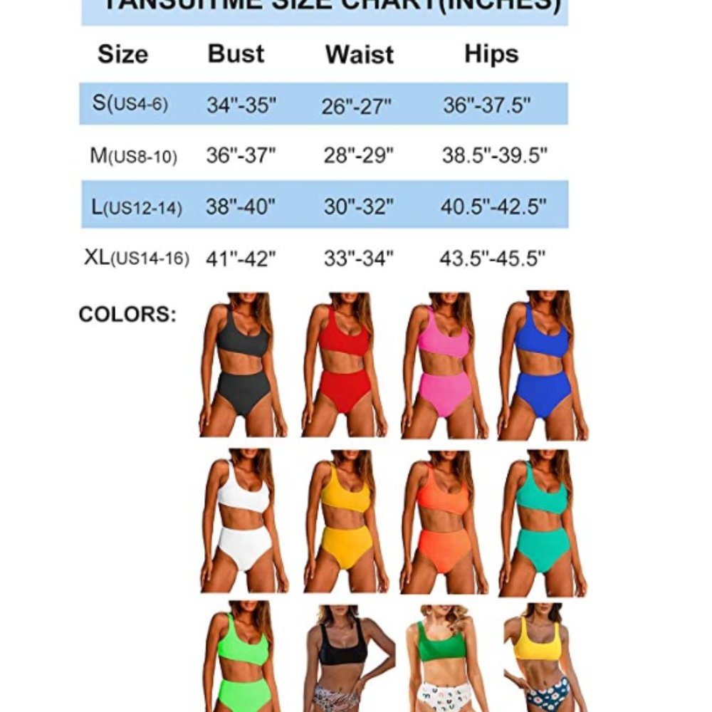 Chic High Waist Bikini Set - Picture 7 of 7